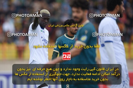 2210740, Qazvin, Iran, Iran Pro League، Persian Gulf Cup، 2023-2024 season، Second Leg، Week 16، Shams Azar F.C. ۰ v ۰ Esteghlal Khouzestan on 2024/02/15 at ورزشگاه سردار آزادگان