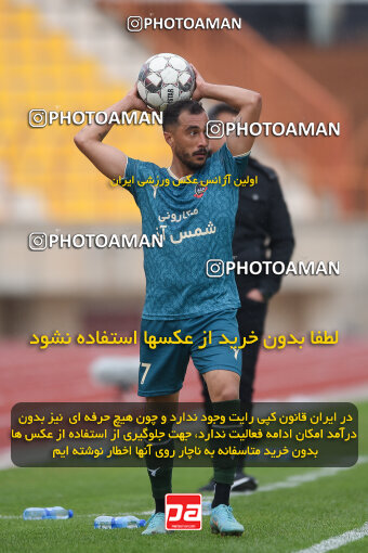 2210947, Qazvin, Iran, Iran Pro League، Persian Gulf Cup، 2023-2024 season، Second Leg، Week 16، Shams Azar F.C. ۰ v ۰ Esteghlal Khouzestan on 2024/02/15 at ورزشگاه سردار آزادگان