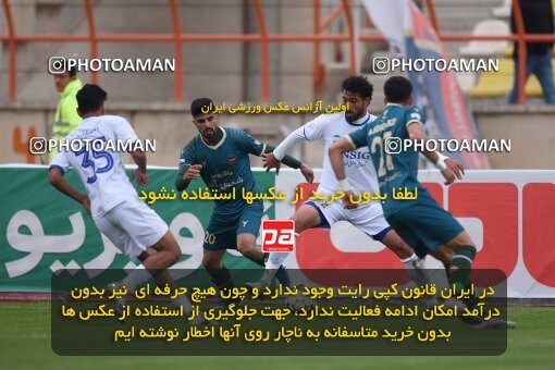 2210971, Qazvin, Iran, Iran Pro League، Persian Gulf Cup، 2023-2024 season، Second Leg، Week 16، Shams Azar F.C. ۰ v ۰ Esteghlal Khouzestan on 2024/02/15 at ورزشگاه سردار آزادگان