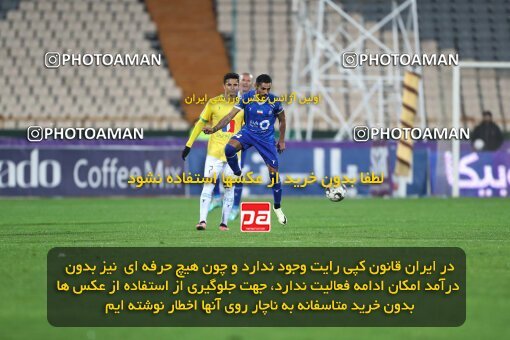 2209919, Tehran, Iran, Iran Pro League، Persian Gulf Cup، 2023-2024 season، Second Leg، Week 16، Esteghlal ۱ v ۰ Sanat Naft Abadan on 2024/02/16 at Azadi Stadium