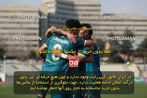 2213233, Tehran, Iran, Iran Pro League، Persian Gulf Cup، 2023-2024 season، Second Leg، Week 17، Havadar S.C. 2 v ۱ Shams Azar F.C. on 2024/02/22 at Shahid Dastgerdi Stadium