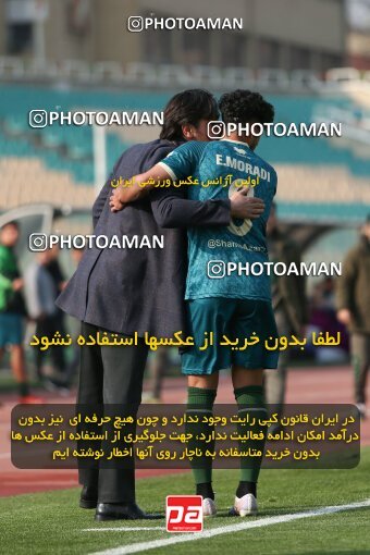 2213241, Tehran, Iran, Iran Pro League، Persian Gulf Cup، 2023-2024 season، Second Leg، Week 17، Havadar S.C. 2 v ۱ Shams Azar F.C. on 2024/02/22 at Shahid Dastgerdi Stadium