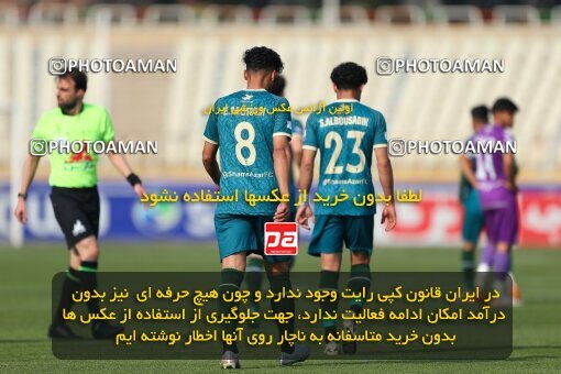 2213300, Tehran, Iran, Iran Pro League، Persian Gulf Cup، 2023-2024 season، Second Leg، Week 17، Havadar S.C. 2 v ۱ Shams Azar F.C. on 2024/02/22 at Shahid Dastgerdi Stadium