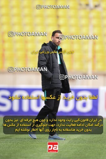 2223996, Qazvin, Iran, Iran Pro League، Persian Gulf Cup، 2023-2024 season، Second Leg، Week 18، Shams Azar F.C. ۰ v ۰ Mes Rafsanjan on 2024/02/28 at ورزشگاه سردار آزادگان