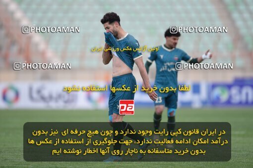 2224160, Iran pro league, 2023-2024، Persian Gulf Cup، Week 18، Second Leg، 2024/02/28، Qazvin، ورزشگاه سردار آزادگان، شمس آذر قزوین 0 - 0 Mes Rafsanjan