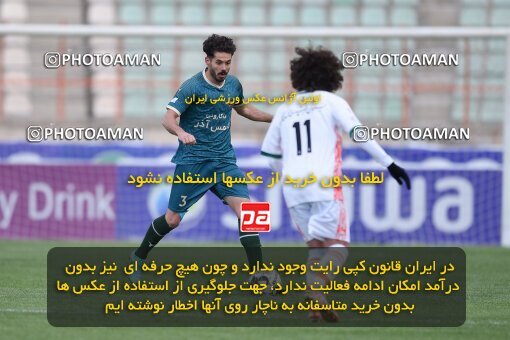 2224196, Iran pro league, 2023-2024، Persian Gulf Cup، Week 18، Second Leg، 2024/02/28، Qazvin، ورزشگاه سردار آزادگان، شمس آذر قزوین 0 - 0 Mes Rafsanjan