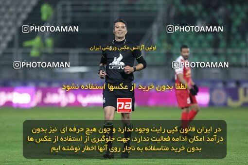 2222119, Isfahan,Fooladshahr, Iran, Iran Pro League، Persian Gulf Cup، 2023-2024 season، Second Leg، Week 18، Zob Ahan Esfahan ۰ v ۱ Persepolis on 2024/02/28 at Foolad Shahr Stadium