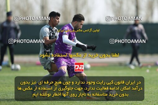 2220448, Tehran, Iran, Friendly logistics match، Havadar S.C. 6 - 4 Nirou Zamini Tehran on 2024/02/29 at زمین شماره 2 ورزشگاه آزادی