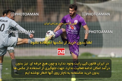 2220459, Tehran, Iran, Friendly logistics match، Havadar S.C. 6 - 4 Nirou Zamini Tehran on 2024/02/29 at زمین شماره 2 ورزشگاه آزادی