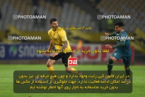 2224923, Isfahan, Iran, 2023–24 Iranian Hazfi Cup, 1.16 round, Khorramshahr Cup, Sepahan 3 v 0 Shams Azar F.C. on 2024/03/04 at Naghsh-e Jahan Stadium