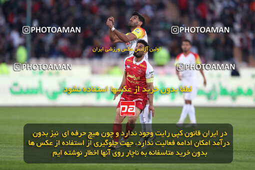 2288318, Tehran, Iran, Iran Pro League، Persian Gulf Cup، 2023-2024 season، Second Leg، Week 19، Persepolis 4 v 2 Foulad Khouzestan on 2024/03/08 at Azadi Stadium