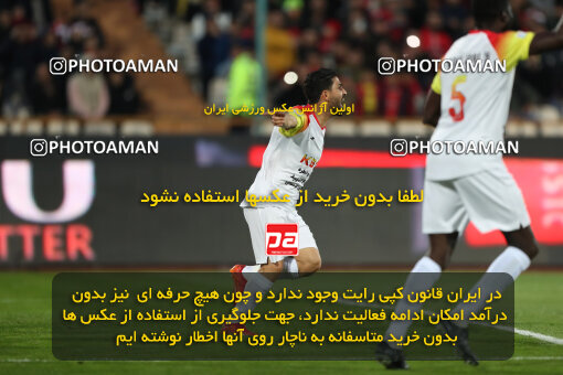 2288329, Tehran, Iran, Iran Pro League، Persian Gulf Cup، 2023-2024 season، Second Leg، Week 19، Persepolis 4 v 2 Foulad Khouzestan on 2024/03/08 at Azadi Stadium