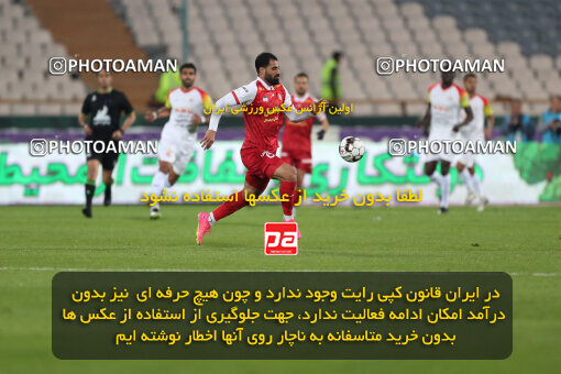 2288334, Tehran, Iran, Iran Pro League، Persian Gulf Cup، 2023-2024 season، Second Leg، Week 19، Persepolis 4 v 2 Foulad Khouzestan on 2024/03/08 at Azadi Stadium