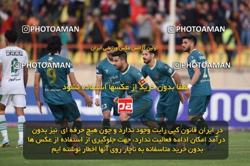 2225387, Qazvin, Iran, Iran Pro League، Persian Gulf Cup، 2023-2024 season، Second Leg، Week 19، Shams Azar F.C. 2 v ۱ Aluminium Arak on 2024/03/08 at ورزشگاه سردار آزادگان