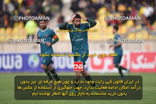 2225407, Qazvin, Iran, Iran Pro League، Persian Gulf Cup، 2023-2024 season، Second Leg، Week 19، Shams Azar F.C. 2 v ۱ Aluminium Arak on 2024/03/08 at ورزشگاه سردار آزادگان