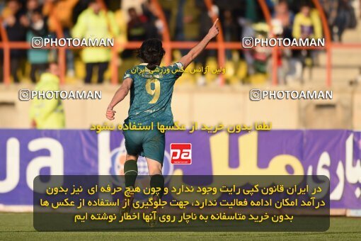 2225432, Qazvin, Iran, Iran Pro League، Persian Gulf Cup، 2023-2024 season، Second Leg، Week 19، Shams Azar F.C. 2 v ۱ Aluminium Arak on 2024/03/08 at ورزشگاه سردار آزادگان