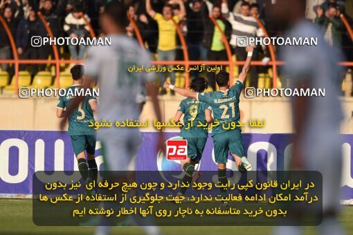 2225433, Qazvin, Iran, Iran Pro League، Persian Gulf Cup، 2023-2024 season، Second Leg، Week 19، Shams Azar F.C. 2 v ۱ Aluminium Arak on 2024/03/08 at ورزشگاه سردار آزادگان