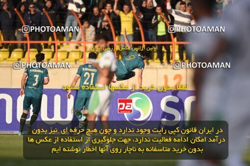 2225434, Qazvin, Iran, Iran Pro League، Persian Gulf Cup، 2023-2024 season، Second Leg، Week 19، Shams Azar F.C. 2 v ۱ Aluminium Arak on 2024/03/08 at ورزشگاه سردار آزادگان