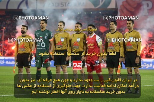 2231432, Tehran, Iran, Iran Pro League، Persian Gulf Cup، 2023-2024 season، Second Leg، Week 20، Esteghlal ۰ v ۰ Persepolis on 2024/03/13 at Azadi Stadium