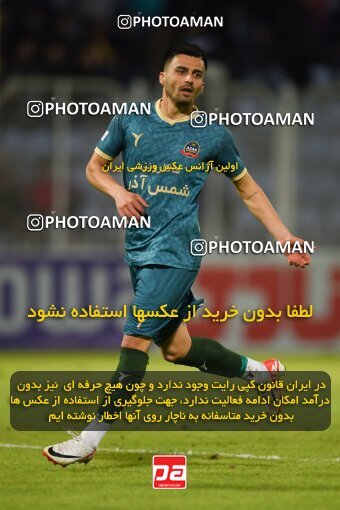 2233492, Qaem Shahr, Iran, Iran Pro League، Persian Gulf Cup، 2023-2024 season، Second Leg، Week 20، Nassaji Mazandaran F.C ۱ v ۰ Shams Azar F.C. on 2024/03/13 at Vatani Football Stadium