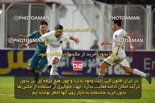 2233534, Qaem Shahr, Iran, Iran Pro League، Persian Gulf Cup، 2023-2024 season، Second Leg، Week 20، Nassaji Mazandaran F.C ۱ v ۰ Shams Azar F.C. on 2024/03/13 at Vatani Football Stadium