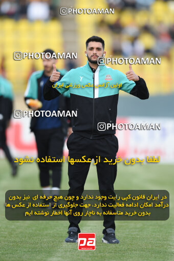 2241123, Qazvin, Iran, Iran Pro League، Persian Gulf Cup، 2023-2024 season، Second Leg، Week 21، Shams Azar F.C. ۰ v 2 Tractor S.C. on 2024/03/17 at ورزشگاه سردار آزادگان