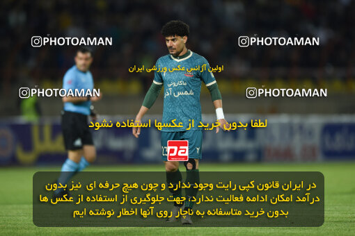 2241292, Qazvin, Iran, Iran Pro League، Persian Gulf Cup، 2023-2024 season، Second Leg، Week 21، Shams Azar F.C. ۰ v 2 Tractor S.C. on 2024/03/17 at ورزشگاه سردار آزادگان