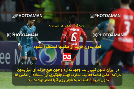 2250924, Qazvin, Iran, Iran Pro League، Persian Gulf Cup، 2023-2024 season، Second Leg، Week 21، Shams Azar F.C. ۰ v 2 Tractor S.C. on 2024/03/17 at ورزشگاه سردار آزادگان