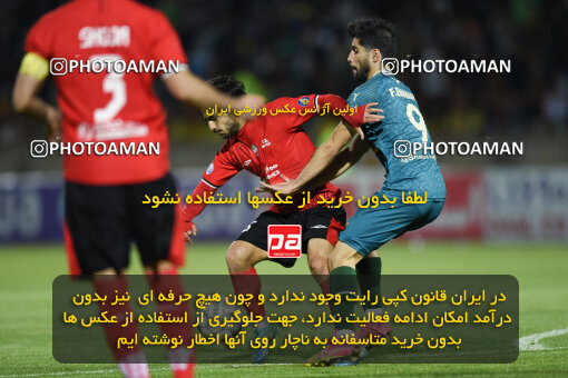 2250949, Qazvin, Iran, Iran Pro League، Persian Gulf Cup، 2023-2024 season، Second Leg، Week 21، Shams Azar F.C. ۰ v 2 Tractor S.C. on 2024/03/17 at ورزشگاه سردار آزادگان