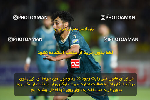 2251012, Qazvin, Iran, Iran Pro League، Persian Gulf Cup، 2023-2024 season، Second Leg، Week 21، Shams Azar F.C. ۰ v 2 Tractor S.C. on 2024/03/17 at ورزشگاه سردار آزادگان