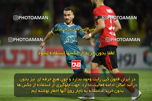 2251051, Qazvin, Iran, Iran Pro League، Persian Gulf Cup، 2023-2024 season، Second Leg، Week 21، Shams Azar F.C. ۰ v 2 Tractor S.C. on 2024/03/17 at ورزشگاه سردار آزادگان