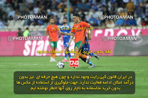 2236302, Tehran, Iran, Iran Pro League، Persian Gulf Cup، 2023-2024 season، Second Leg، Week 22، Esteghlal 2 v 2 Mes Rafsanjan on 2024/04/06 at Azadi Stadium