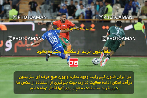 2236360, Tehran, Iran, Iran Pro League، Persian Gulf Cup، 2023-2024 season، Second Leg، Week 22، Esteghlal 2 v 2 Mes Rafsanjan on 2024/04/06 at Azadi Stadium