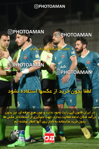 2258096, Isfahan,Fooladshahr, Iran, Iran Pro League، Persian Gulf Cup، 2023-2024 season، Second Leg، Week 22، Zob Ahan Esfahan ۰ v 2 Shams Azar F.C. on 2024/04/06 at Foolad Shahr Stadium