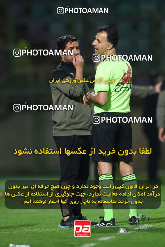 2258236, Isfahan,Fooladshahr, Iran, Iran Pro League، Persian Gulf Cup، 2023-2024 season، Second Leg، Week 22، Zob Ahan Esfahan ۰ v 2 Shams Azar F.C. on 2024/04/06 at Foolad Shahr Stadium