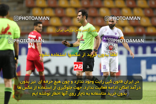 2242969, Ahvaz, Iran, Iran Pro League، Persian Gulf Cup، 2023-2024 season، Second Leg، Week 22، Foulad Khouzestan 3 v 3 Havadar S.C. on 2024/04/07 at Foolad Arena