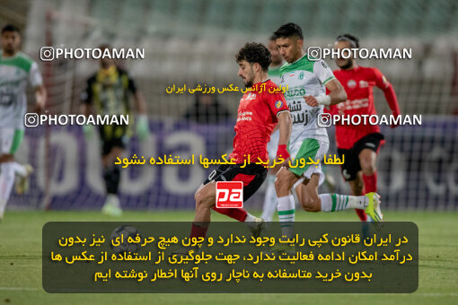 2241506, Tabriz, Iran, Iran Pro League، Persian Gulf Cup، 2023-2024 season، Second Leg، Week 22، Tractor S.C. ۱ v ۱ Aluminium Arak on 2024/04/08 at Yadegar-e Emam Stadium