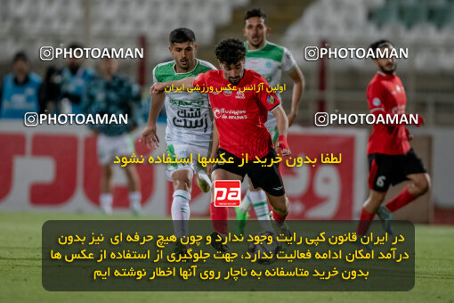 2241599, Tabriz, Iran, Iran Pro League، Persian Gulf Cup، 2023-2024 season، Second Leg، Week 22، Tractor S.C. ۱ v ۱ Aluminium Arak on 2024/04/08 at Yadegar-e Emam Stadium