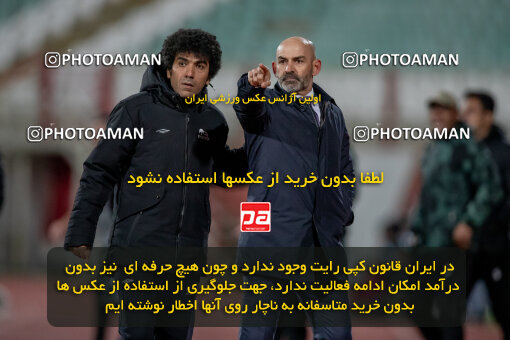 2241605, Tabriz, Iran, Iran Pro League، Persian Gulf Cup، 2023-2024 season، Second Leg، Week 22، Tractor S.C. ۱ v ۱ Aluminium Arak on 2024/04/08 at Yadegar-e Emam Stadium