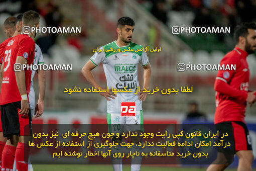 2241623, Tabriz, Iran, Iran Pro League، Persian Gulf Cup، 2023-2024 season، Second Leg، Week 22، Tractor S.C. ۱ v ۱ Aluminium Arak on 2024/04/08 at Yadegar-e Emam Stadium