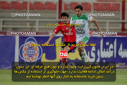 2241626, Tabriz, Iran, Iran Pro League، Persian Gulf Cup، 2023-2024 season، Second Leg، Week 22، Tractor S.C. ۱ v ۱ Aluminium Arak on 2024/04/08 at Yadegar-e Emam Stadium