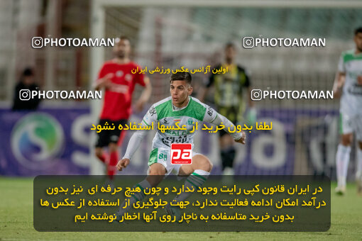 2241634, Tabriz, Iran, Iran Pro League، Persian Gulf Cup، 2023-2024 season، Second Leg، Week 22، Tractor S.C. ۱ v ۱ Aluminium Arak on 2024/04/08 at Yadegar-e Emam Stadium