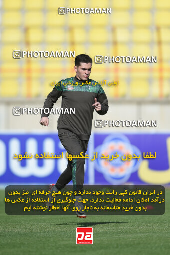 2258984, Qazvin, Iran, Iran Pro League، Persian Gulf Cup، 2023-2024 season، Second Leg، Week 23، Shams Azar F.C. ۱ v ۰ Foulad Khouzestan on 2024/04/12 at ورزشگاه سردار آزادگان