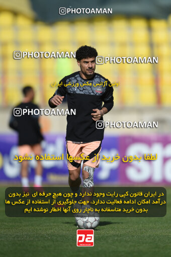 2258992, Qazvin, Iran, Iran Pro League، Persian Gulf Cup، 2023-2024 season، Second Leg، Week 23، Shams Azar F.C. ۱ v ۰ Foulad Khouzestan on 2024/04/12 at ورزشگاه سردار آزادگان