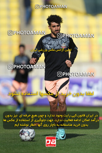 2258995, Qazvin, Iran, Iran Pro League، Persian Gulf Cup، 2023-2024 season، Second Leg، Week 23، Shams Azar F.C. ۱ v ۰ Foulad Khouzestan on 2024/04/12 at ورزشگاه سردار آزادگان