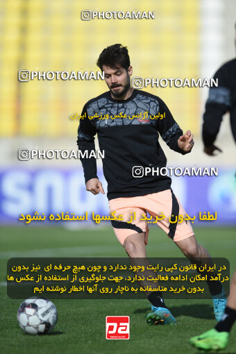 2258997, Qazvin, Iran, Iran Pro League، Persian Gulf Cup، 2023-2024 season، Second Leg، Week 23، Shams Azar F.C. ۱ v ۰ Foulad Khouzestan on 2024/04/12 at ورزشگاه سردار آزادگان