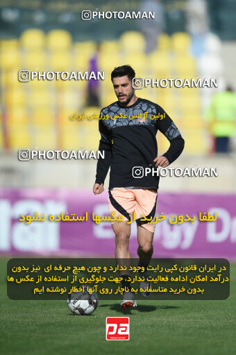 2259002, Qazvin, Iran, Iran Pro League، Persian Gulf Cup، 2023-2024 season، Second Leg، Week 23، Shams Azar F.C. ۱ v ۰ Foulad Khouzestan on 2024/04/12 at ورزشگاه سردار آزادگان