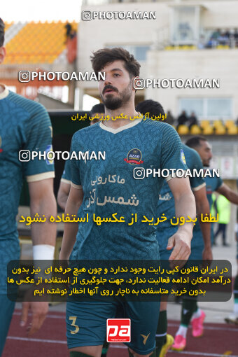 2259033, Qazvin, Iran, Iran Pro League، Persian Gulf Cup، 2023-2024 season، Second Leg، Week 23، Shams Azar F.C. ۱ v ۰ Foulad Khouzestan on 2024/04/12 at ورزشگاه سردار آزادگان