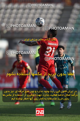 2259061, Qazvin, Iran, Iran Pro League، Persian Gulf Cup، 2023-2024 season، Second Leg، Week 23، Shams Azar F.C. ۱ v ۰ Foulad Khouzestan on 2024/04/12 at ورزشگاه سردار آزادگان