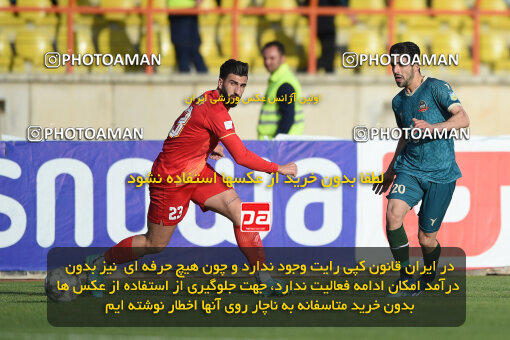 2259077, Qazvin, Iran, Iran Pro League، Persian Gulf Cup، 2023-2024 season، Second Leg، Week 23، Shams Azar F.C. ۱ v ۰ Foulad Khouzestan on 2024/04/12 at ورزشگاه سردار آزادگان